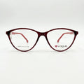 Vogue Women’s Cat Eye Eyeglass Frame – Wine Red | Lightweight Stylish Optical Frame